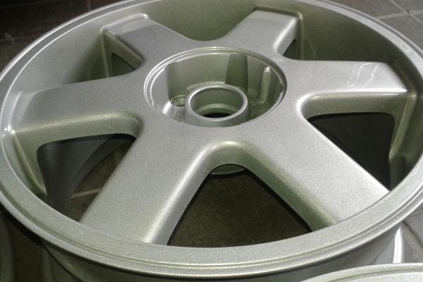 Beschichtete RS6 Felgen
