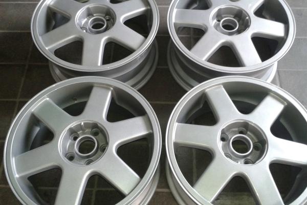 Beschichtete RS6 Felgen