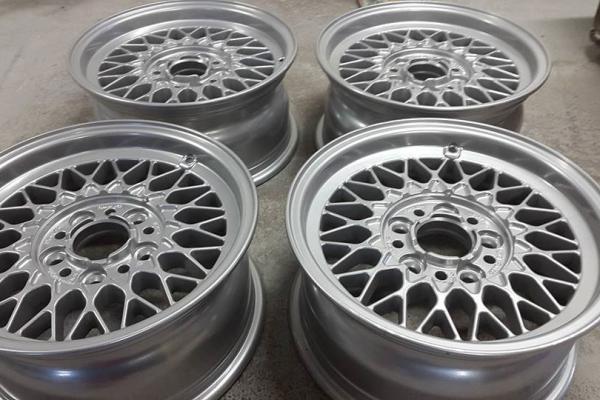 Beschichtung Silber Metallic